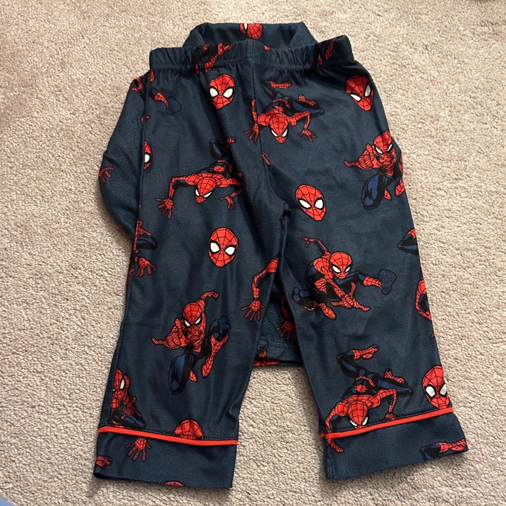 Marvel Spider-Man Kids Pajama Set - Black and Red - Picture 5 of 5